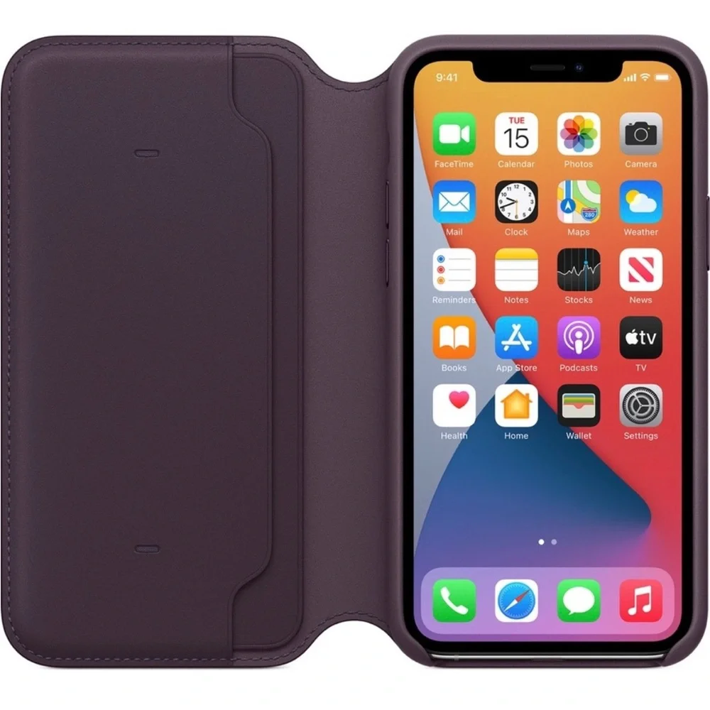 NEW! IPHONE 11 PRO LEATHER FOLIO